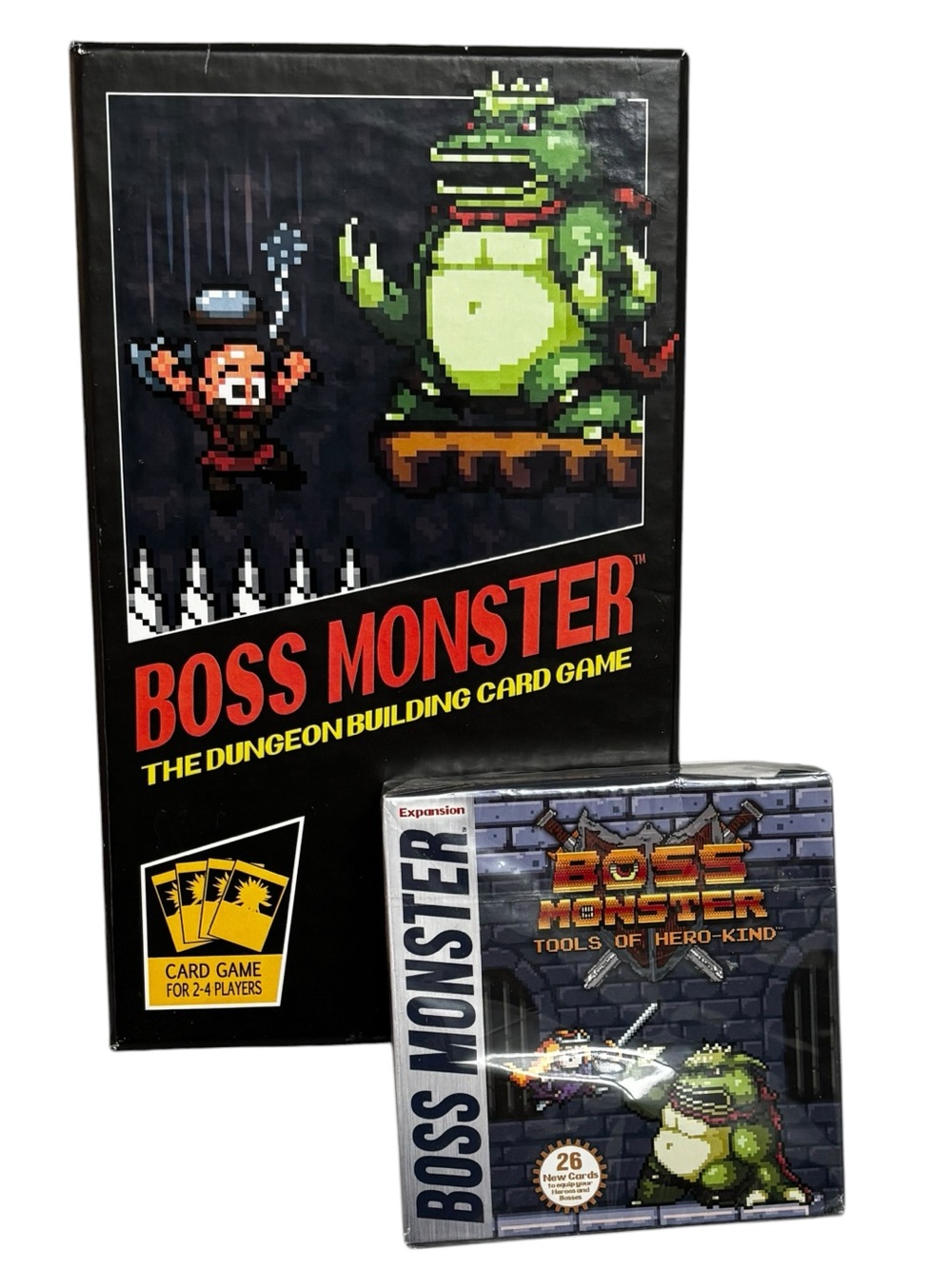 Boss Monster The Dungeon Building Game & New Tools of Hero Kind Expansion Pack